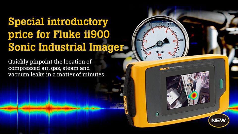 Brand new Fluke ii900 Sonic Industrial Imager