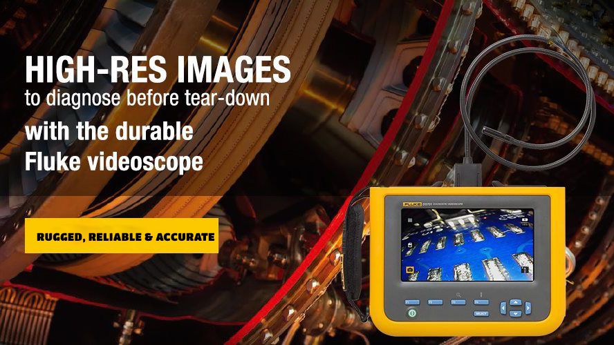 Diagnose before tear-down with Fluke DS701 and DS703 FC