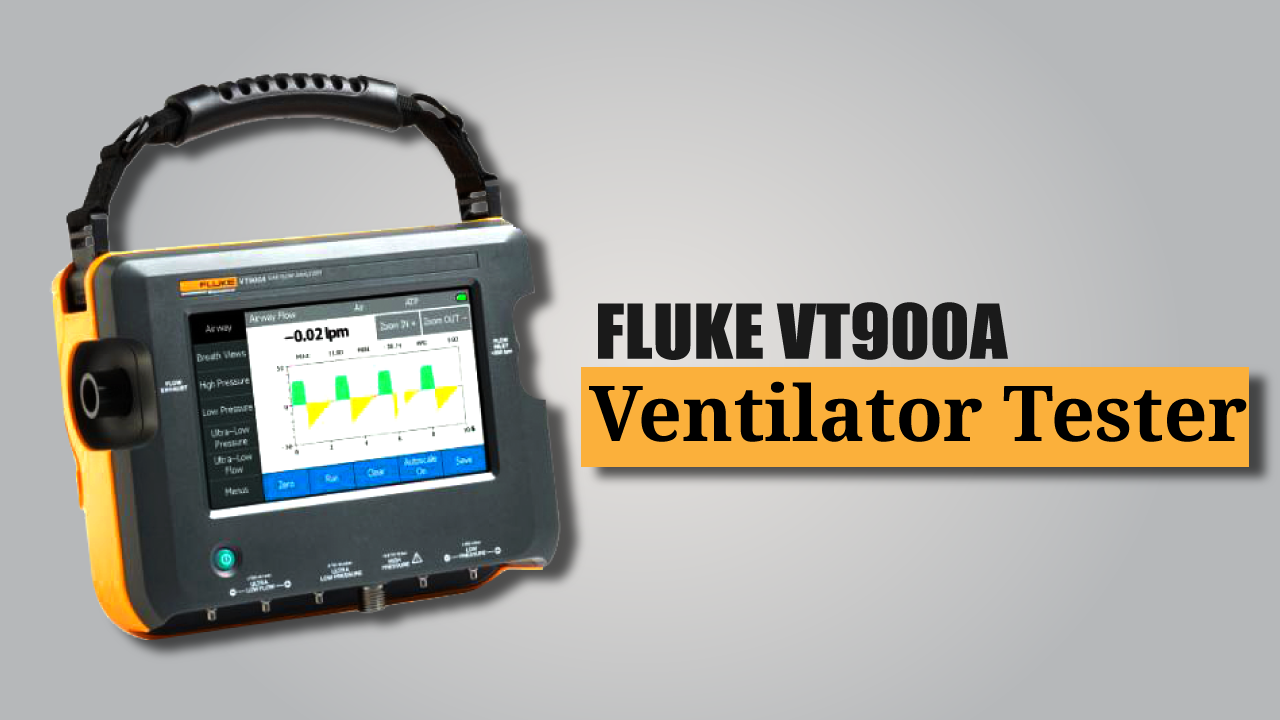 Fluke VT900A Gas Flow Analyzer Ventilator Tester