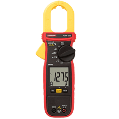 Beha-Amprobe AMP-210-EUR AC TRMS Stromzange – 600A, 30mm Öffnung, Mit Amp-Tip & Tiefpassfilter