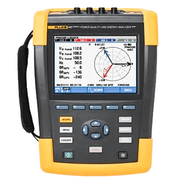 Fluke 437 Series II 400 Hz Power Quality Monitor and Energy Analyzer