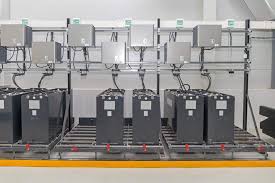 Battery bank installation