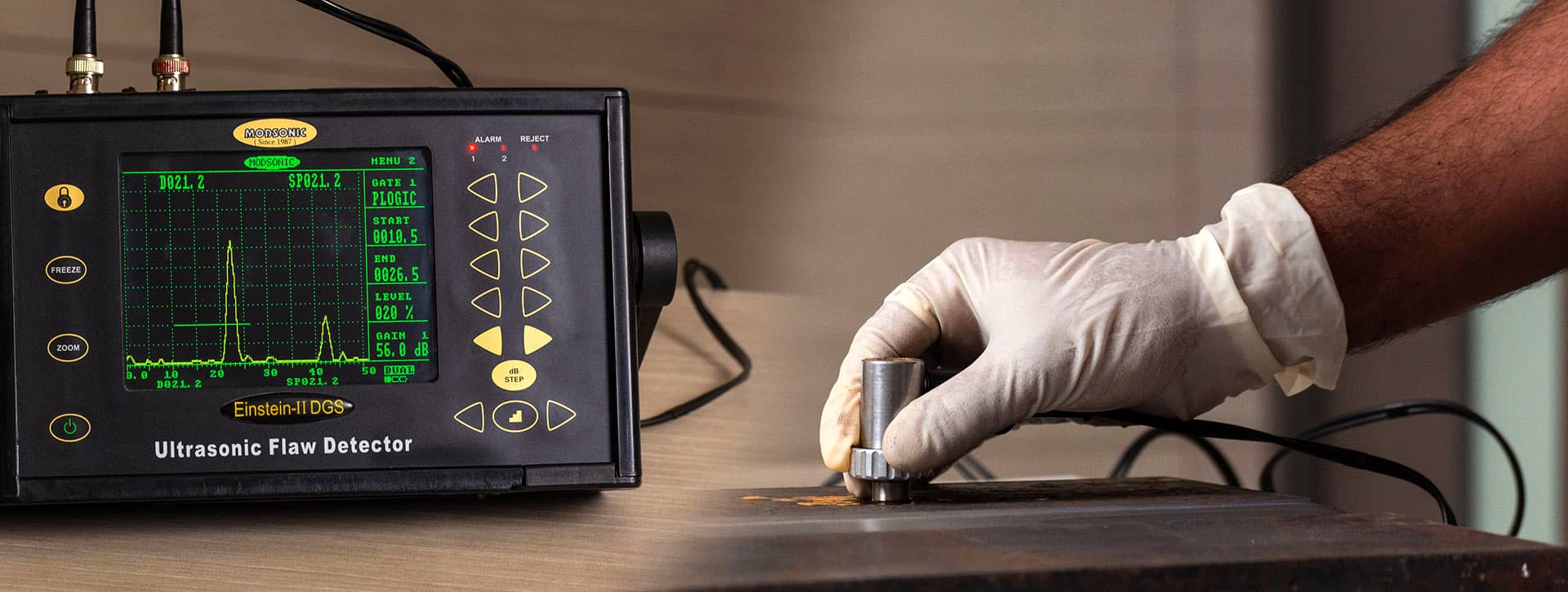 Ultrasonic Testing of Wrought Products using DGS