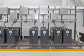 Battery bank installation
