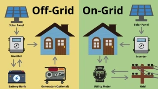 On-grid/off-grid inverter setup